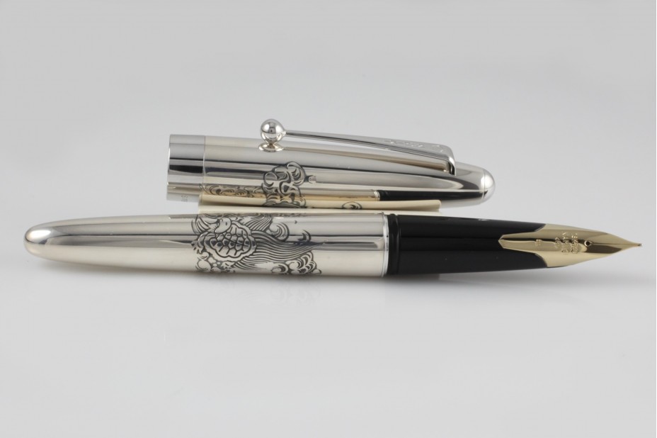 Namiki Sterling Silver Turtle Fountain Pen