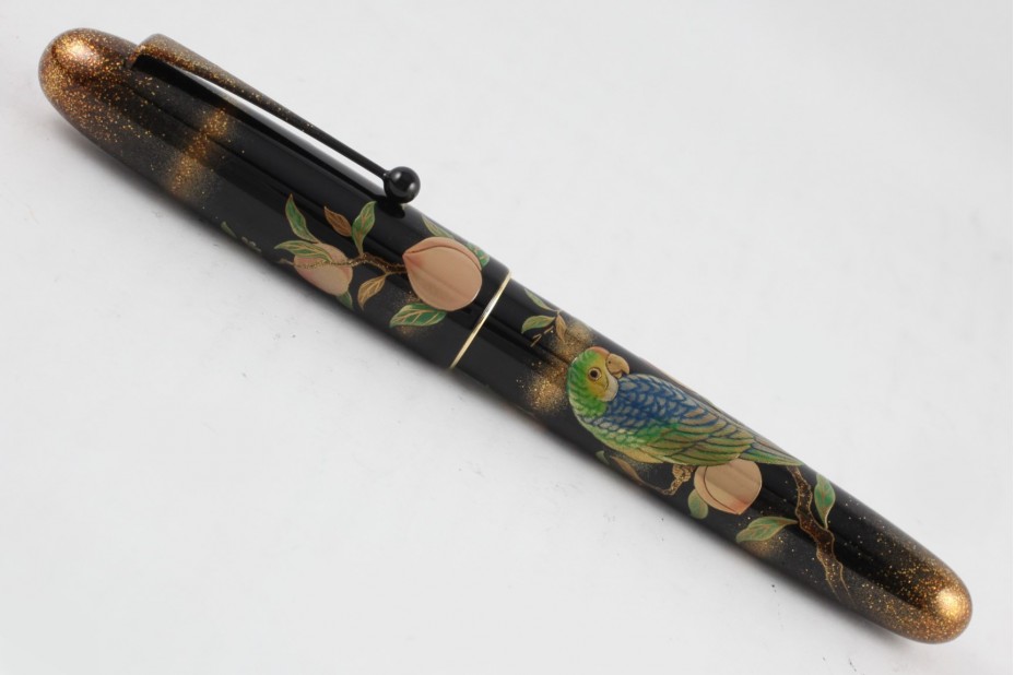 Namiki Yukari Royale Parrot With Peach Fountain Pen
