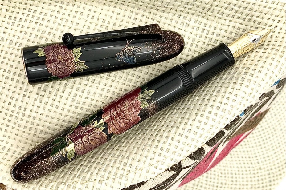 Namiki Yukari Royale Peony & Butterfly Fountain Pen M nib