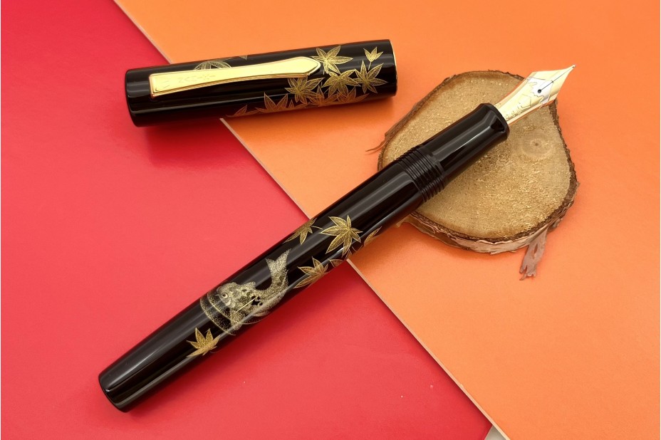Namiki Yukari Chinkin Beauty of Autumn Leaves Fountain Pen