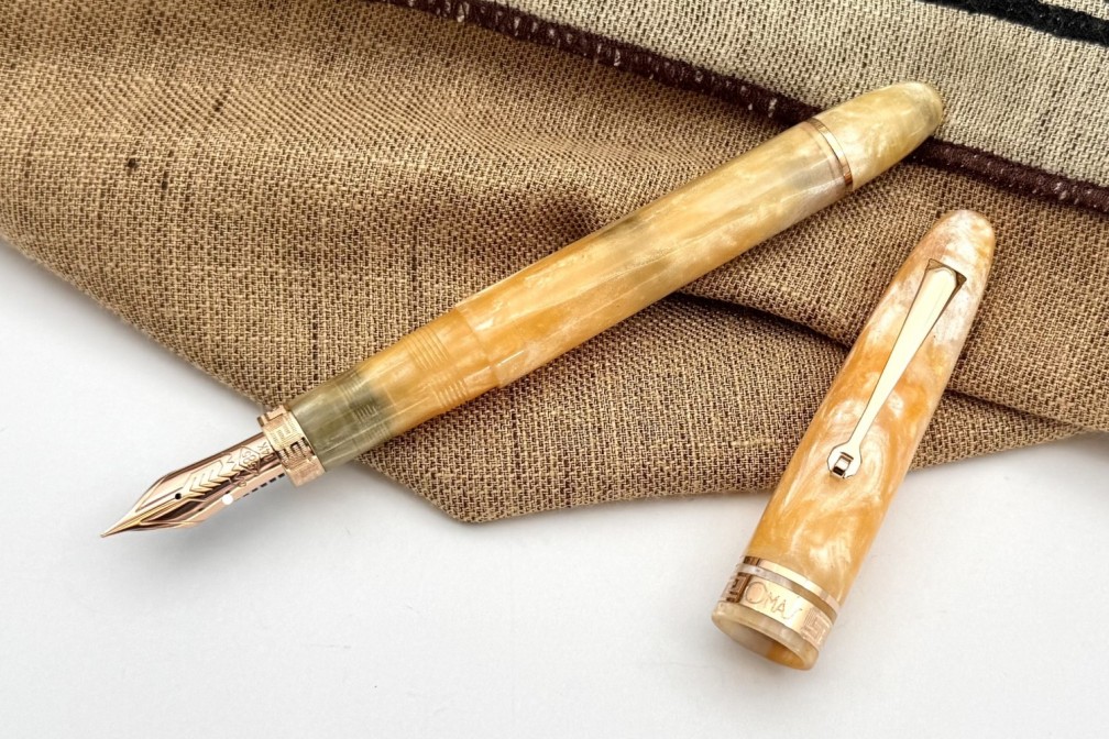 Omas Limited Edition Ogiva Cocktail Series Peach Bellini Fountain Pen