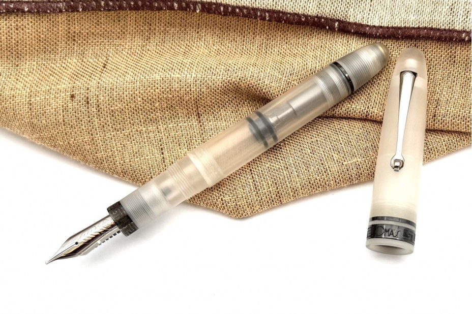 Omas Ogiva Demonstrator Fountain Pen with Black Trim
