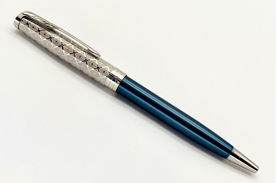 Parker Sonnet Premium Metal And Blue Lacquer Ball Pen