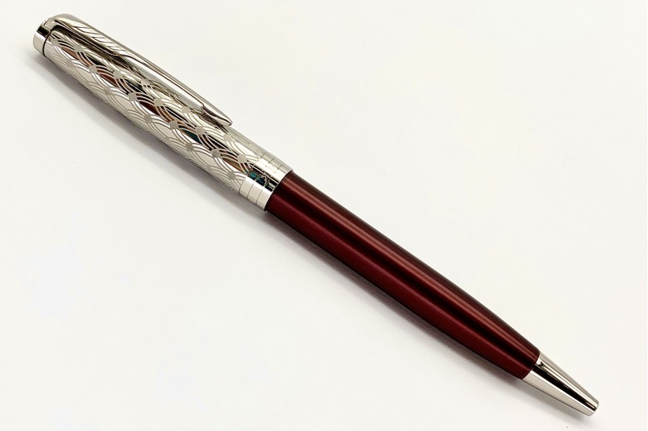 Parker Sonnet Premium Metal And Red Lacquer Ball Pen