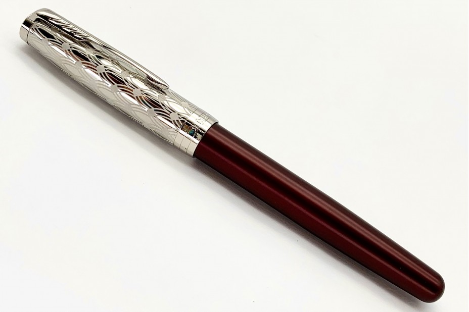 Parker Sonnet Premium Metal And Red Lacquer Roller Ball Pen