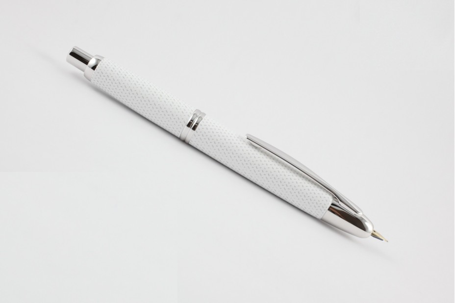 Pilot Capless Kasuri White Fountain Pen