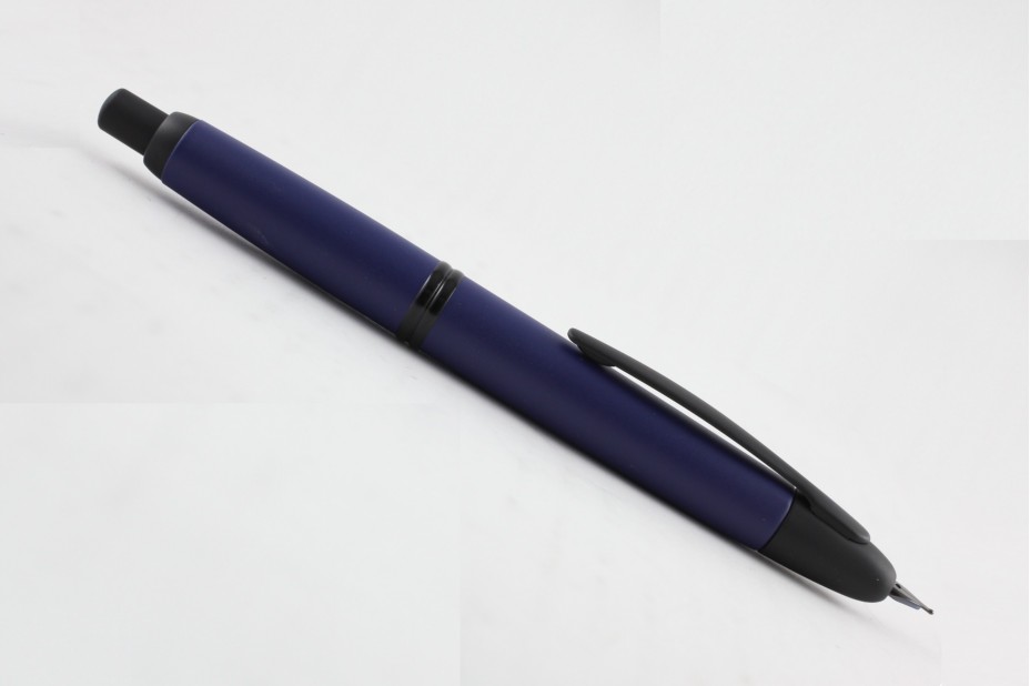 Pilot Capless Matt Blue Black Trim Fountain Pen