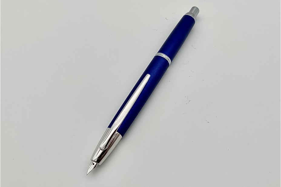 Pilot Capless Vanishing Point Decimo 20 Blue Fountain Pen