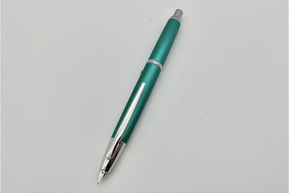 Pilot Capless Vanishing Point Decimo 20 Emerald Green Fountain Pen