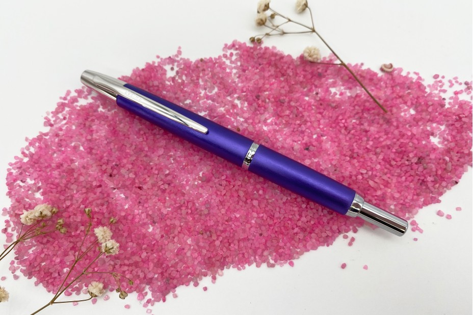 Pilot Capless Vanishing Point Decimo 20 Violet Fountain Pen