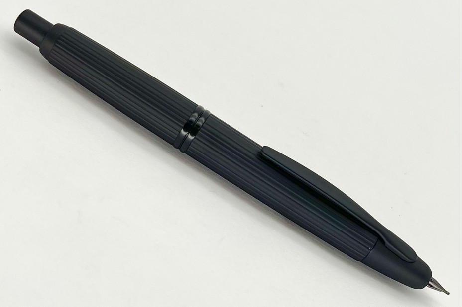 Pilot Capless Matt Black Stripes Fountain Pen