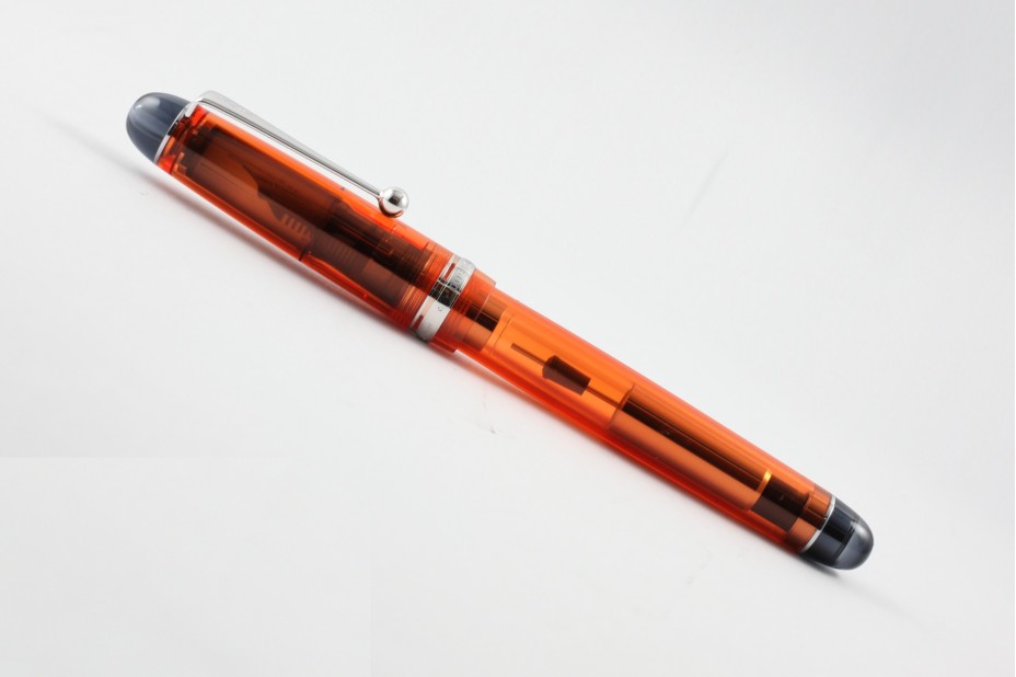 Pilot Custom 74 Transparent Orange Fountain Pen