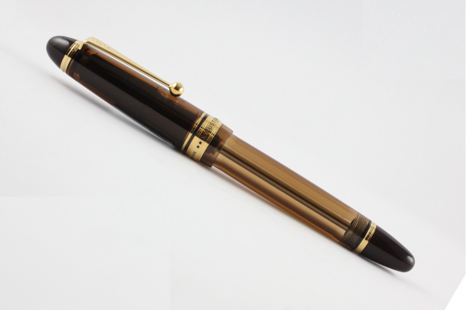 Pilot Custom 823 Amber Brown Demonstrator Fountain Pen