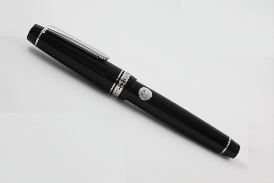 Pilot Custom Heritage 912 Black with Rhodium Trim Fountain Pen (FA Nib)