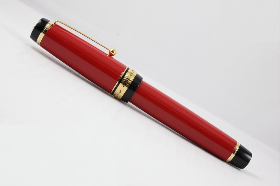 Pilot Custom Urushi Red Fountain Pen ( Size 30 Nib ) M Nib