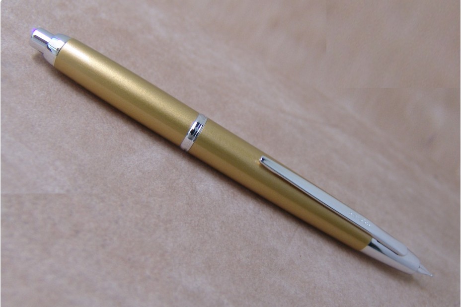 Pilot Capless Decimo Harvest Yellow Gold Fountain Pen