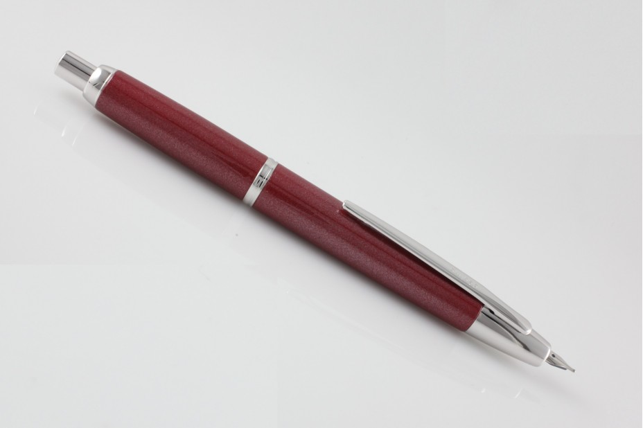 Pilot Decimo Capless Pearl Red Fountain Pen