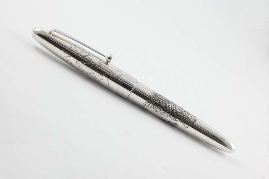 Pilot Limited Edition Sterling Silver Jaguar Fountain Pen