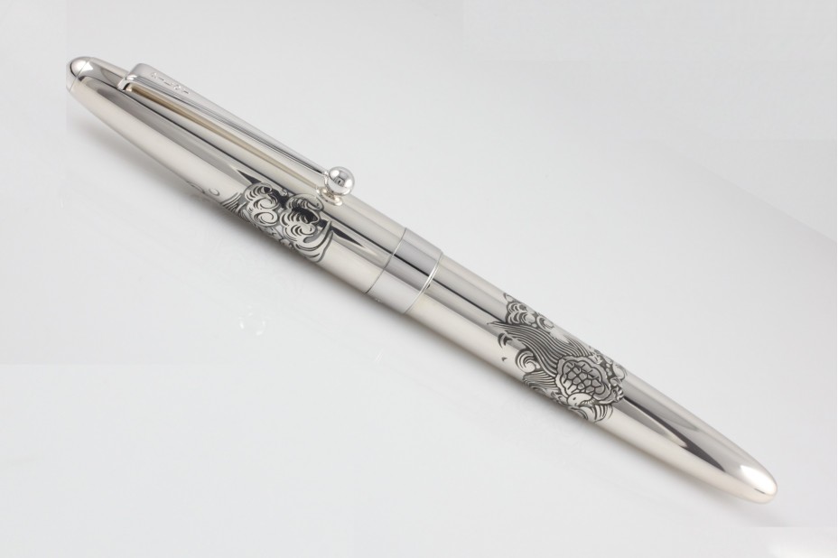 Pilot Sterling Silver Turtle Fountain Pen