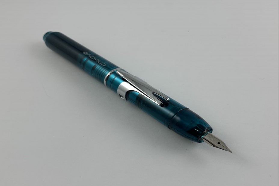 Platinum Curidas Urban Green Retractable Fountain Pen