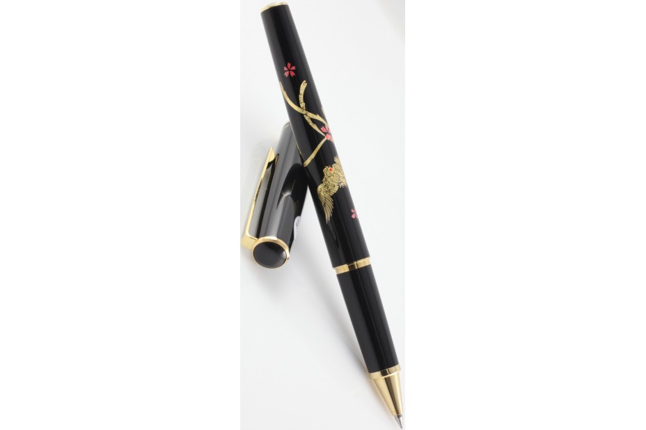 Platinum Maki-e Slim Phoenix (Hou-ou) Roller Ball Pen