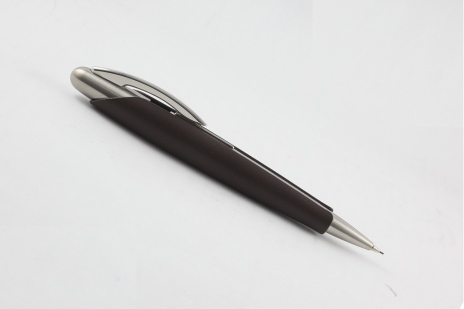 Porsche Design P3150 Leather Brown Mechanical Pencil