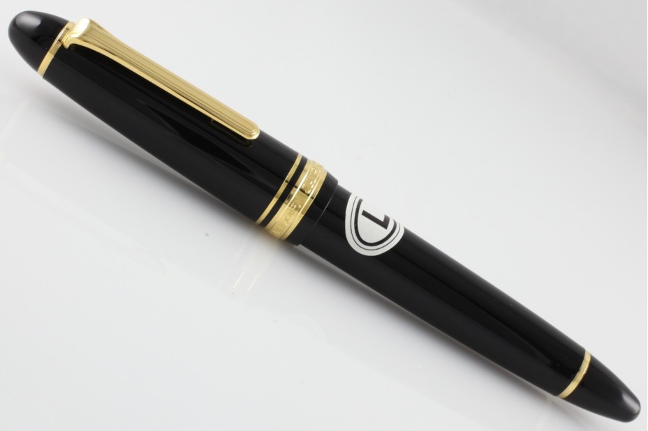 Sailor 1911 Large/Classic Black Lefty Gold Trim Fountain Pen