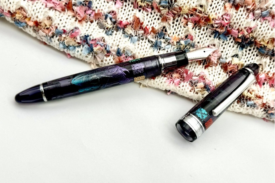 Sailor 1911 Large Maki-e Ninja Yuubi Tsuki Fountain Pen