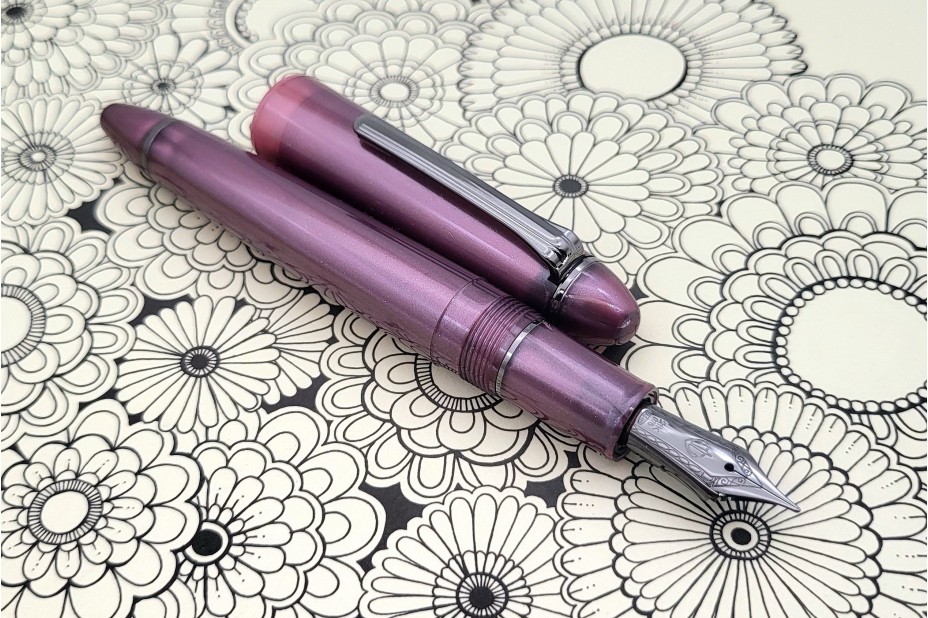 Sailor 1911 Ringless Metallic Simply Red Fountain Pen