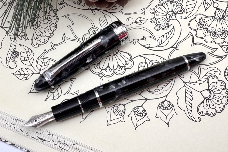 Sailor 1911 Standard Mosaic Grey Rhodium Trim Fountain Pen