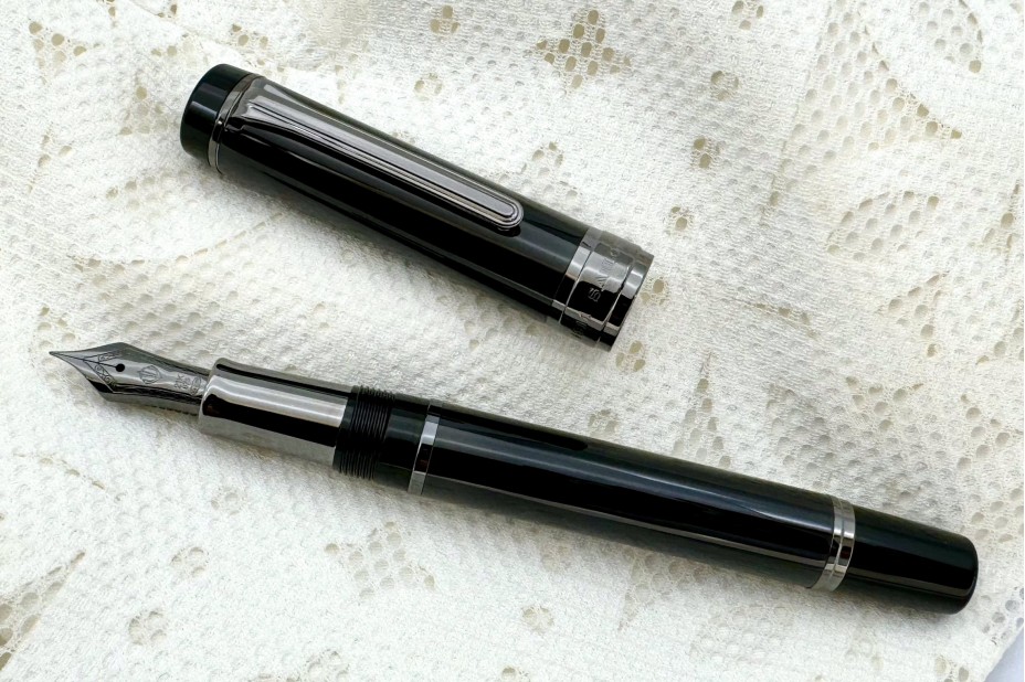 Sailor Cylint Black Stainless Steel Fountain Pen