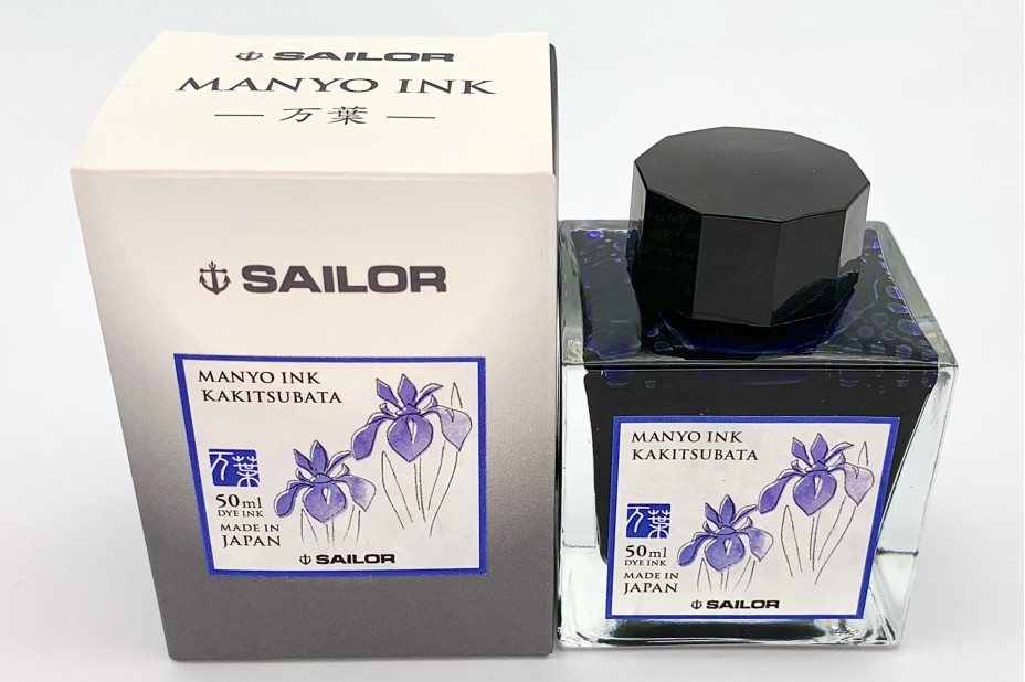 Sailor Manyo Ink Bottle 50ml - Kakitsubata