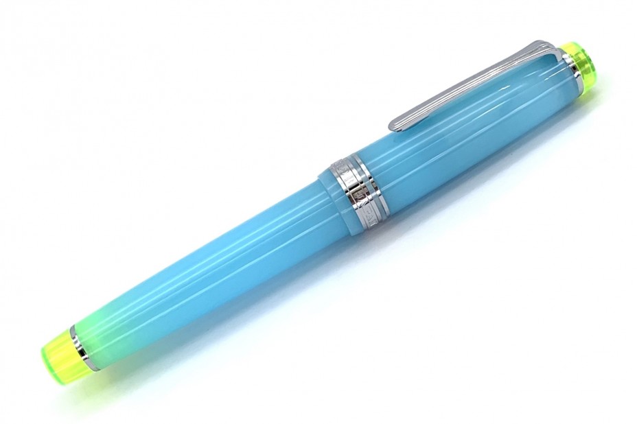 Sailor Cocktail Series 10th Anniversary Limited Edition Progear 2016 Blue Lagoon Fountain Pen