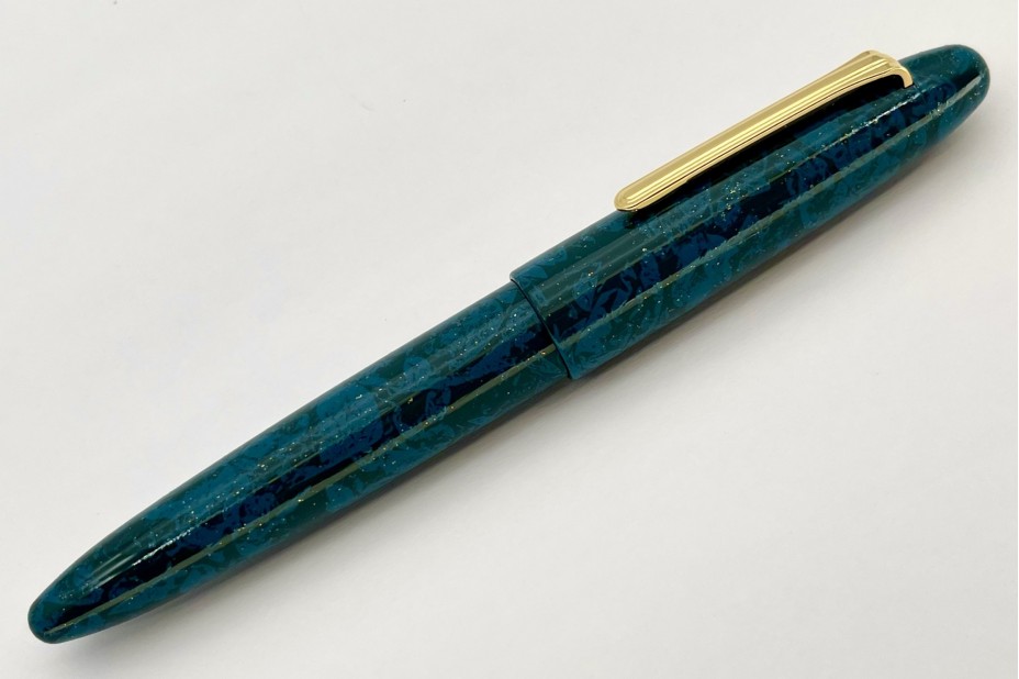Sailor Bespoke King of Pens (KOP) Iro-Miyabi Ran-Peki Fountain Pen (Teal Turquoise)