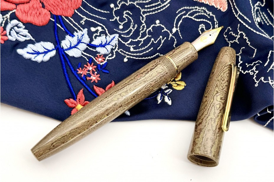 Sailor Limited Edition King of Pens (KOP) Ebonite Syokei Naginata Togi Fountain Pen