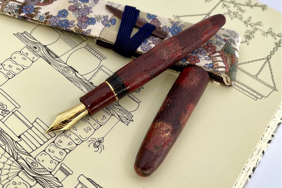 Sailor Limited Edition King of Pens (KOP) Wabi Sabi II Red Fountain Pen