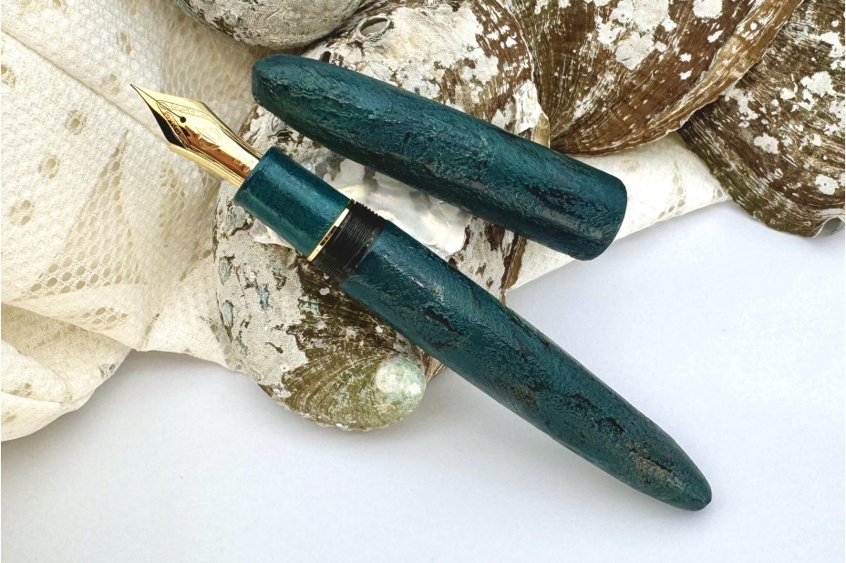 Sailor Limited Edition King of Pens (KOP) Wabi Sabi III Irogasane Sabinuri Blue Fountain Pen