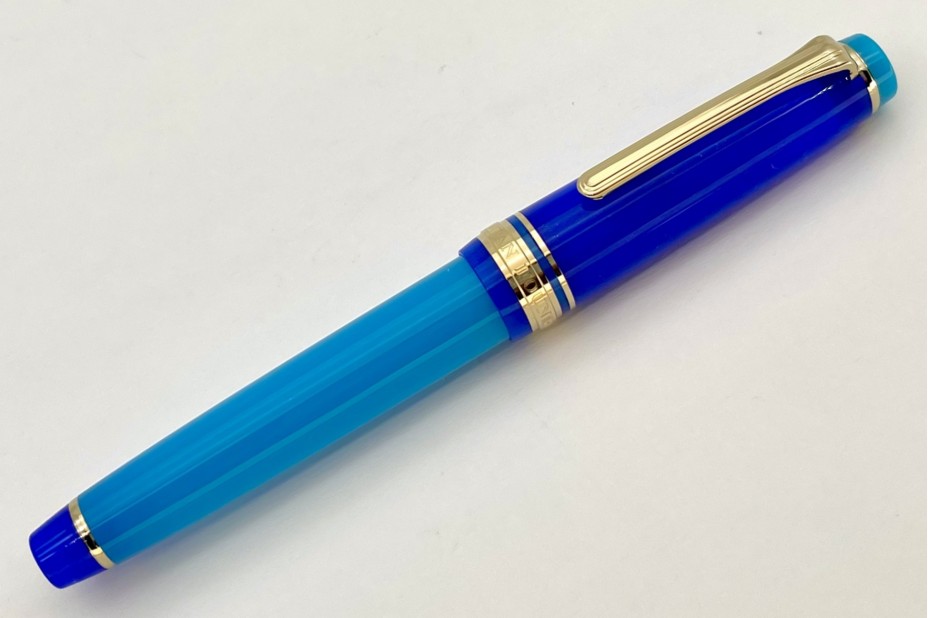 Sailor Limited Edition ProGear Slim Blue Quasar Fountain Pen