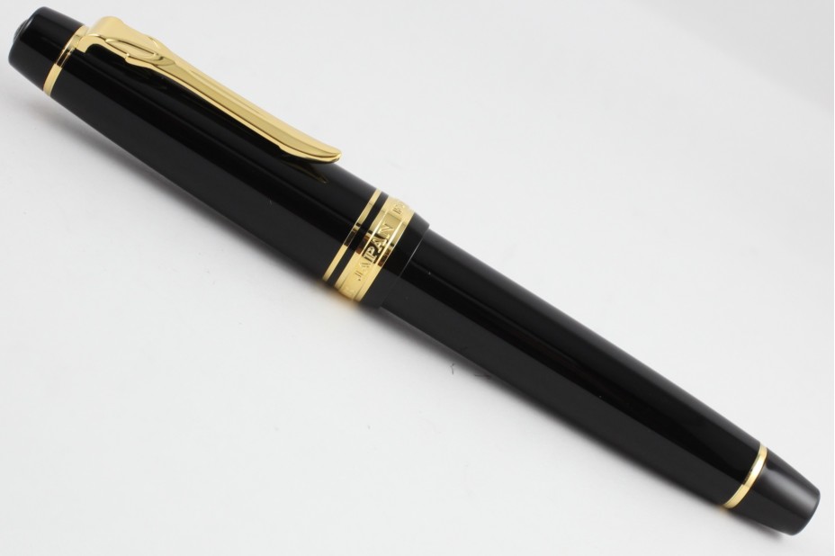 Sailor Professional Gear II Black with Gold Trim Fountain Pen