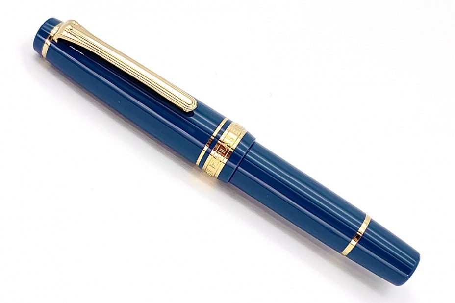 Sailor ProGear Slim Mini Morocco Ayur Blue Fountain Pen