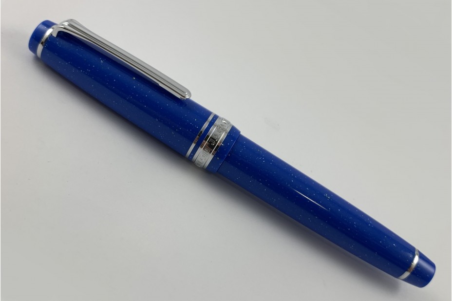 Sailor Limited Edition ProGear Slim Blue Dwarf Fountain Pen