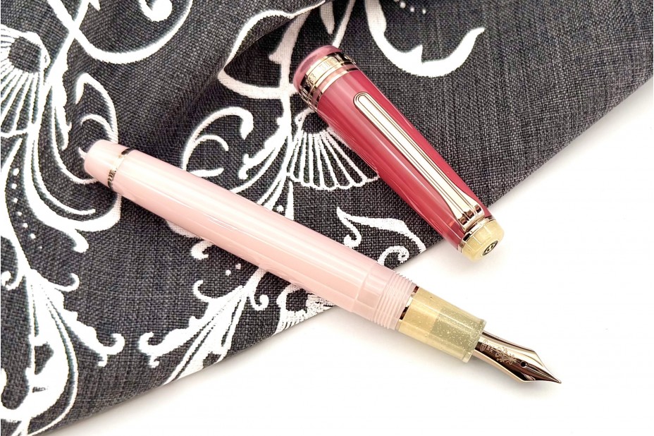 Sailor Progear Slim Dried Flower Pink Rose Fountain Pen