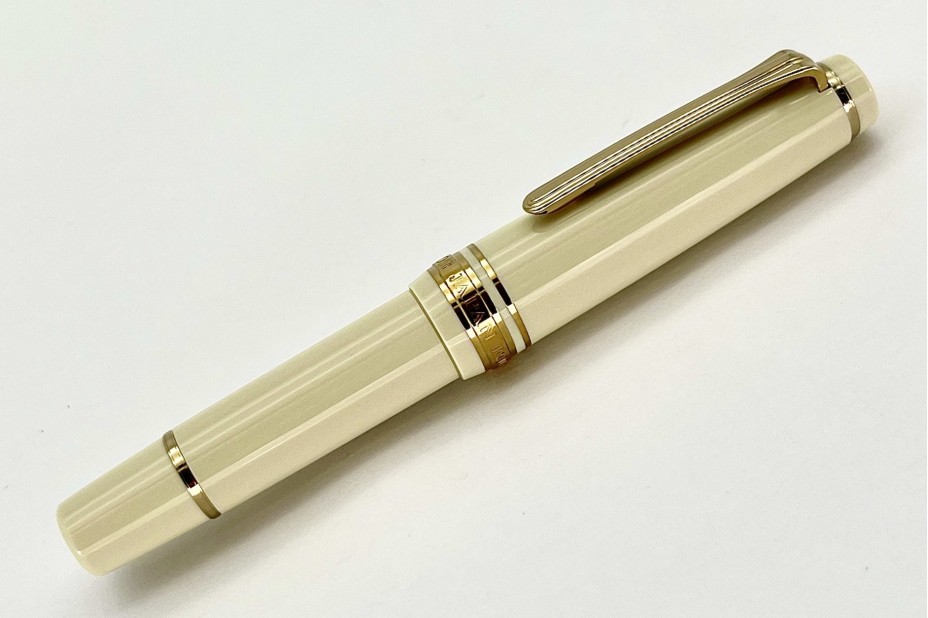 Sailor Progear Slim Mini Ivory GT Fountain Pen