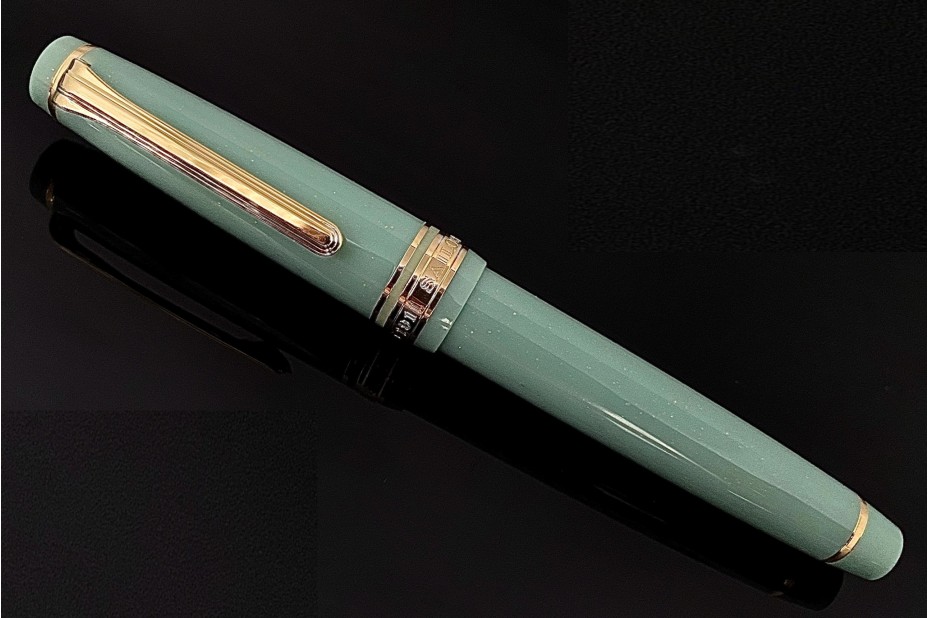 Sailor Progear Slim Shikiori Japanese Fairy Tale Fountain Pen Dragon Palace-Emerald