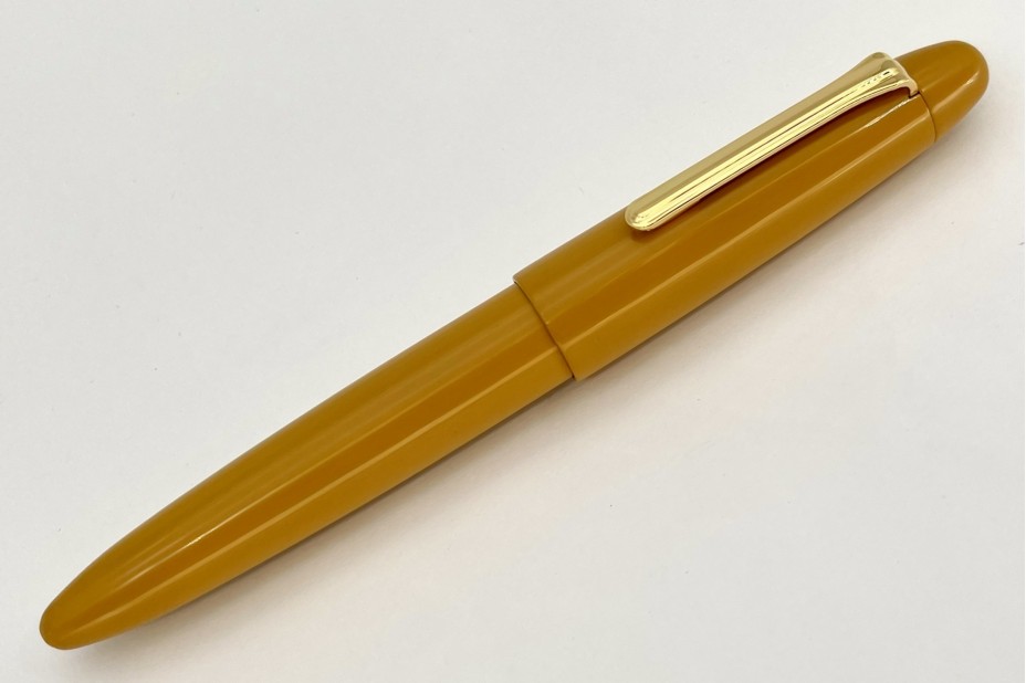 Sailor Special Edition King of Pens (KOP) Kaga Urushi Sunflower Gold Trim Fountain Pen