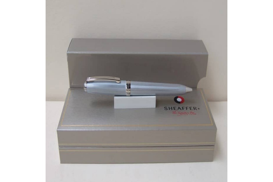 Sheaffer Prelude 370 Satin Chrome Straight Line Ball Pen