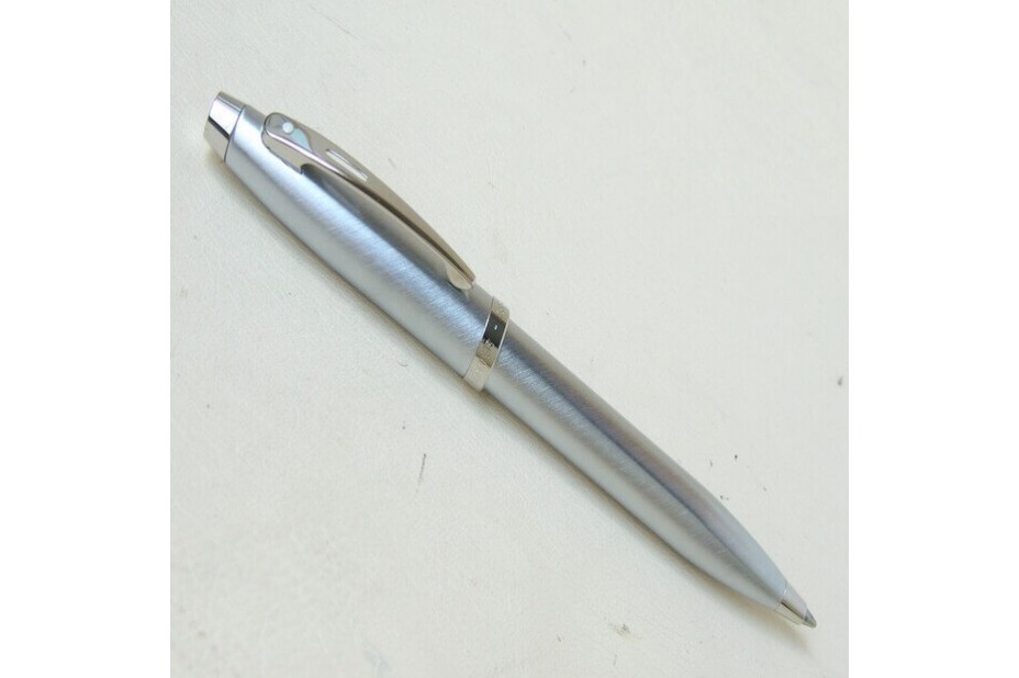 Sheaffer 100 Brushed Chrome Plate Ball Pen