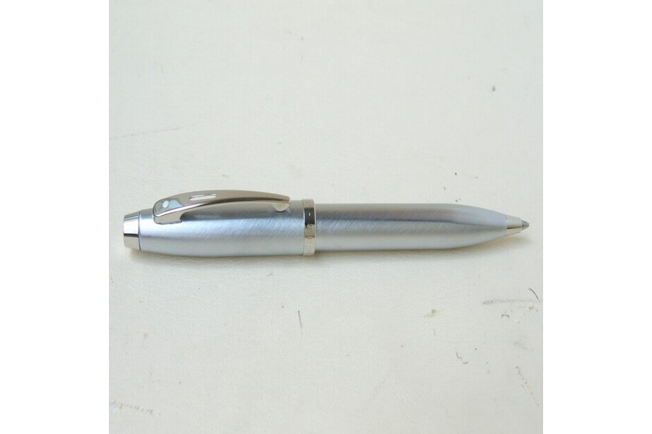 Sheaffer 100 Brushed Chrome Plate Ball Pen