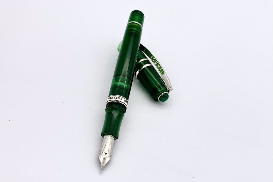 Visconti Homo Sapiens Demo Stones Emerald Fountain Pen