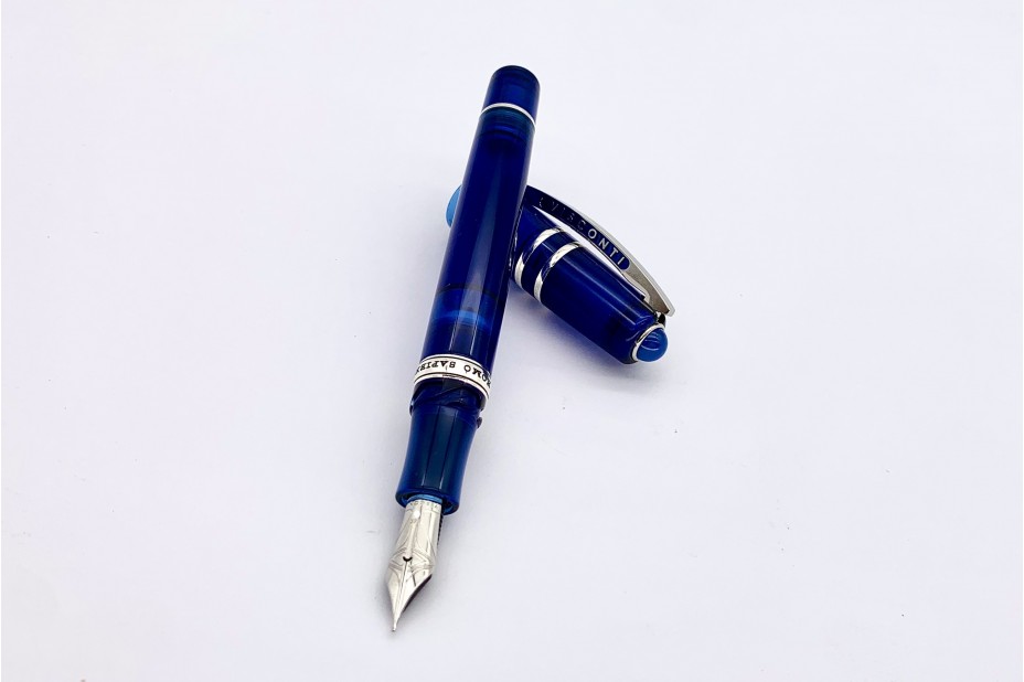 Visconti Homo Sapiens Demo Stones Sapphire Fountain Pen